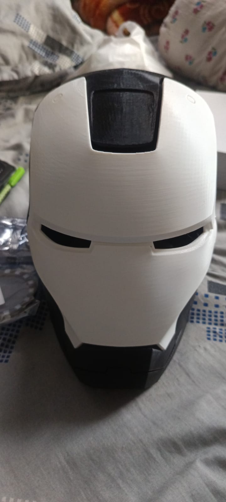 3D Printed Custom Robotic Iron Man Helmet